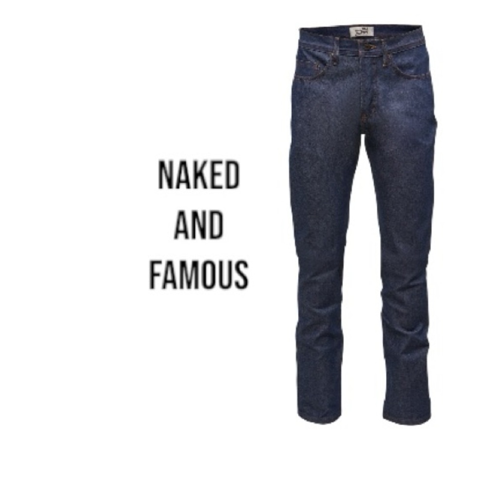 Naked & Famous Indigo Selvedge Weird Guy Jeans | Men’s 32